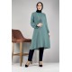 Moda Çizgi Desenli Tunik