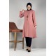 Moda Çizgi Desenli Tunik