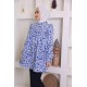 Moda Çizgi Desenli Tunik