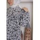 Moda Çizgi Desenli Tunik