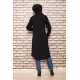 Moda Çizgi Desenli Tunik