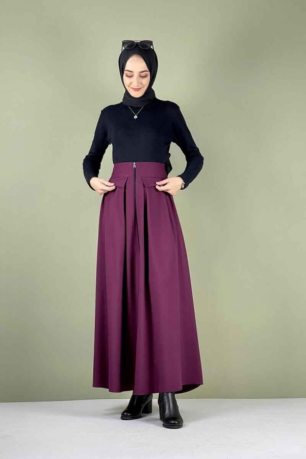 Moda Çizgi Etek