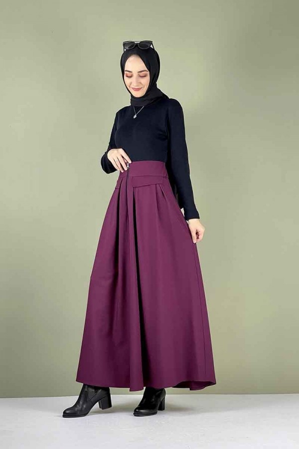 Moda Çizgi Etek