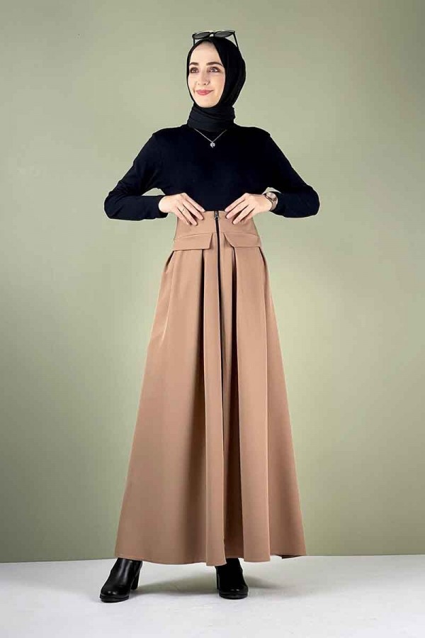 Moda Çizgi Etek