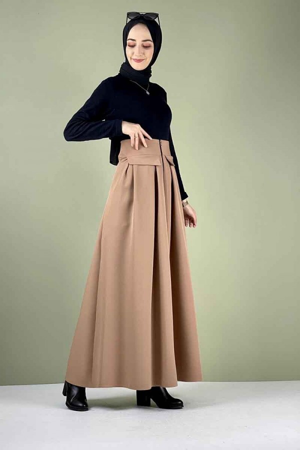 Moda Çizgi Etek
