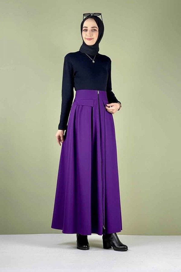Moda Çizgi Etek