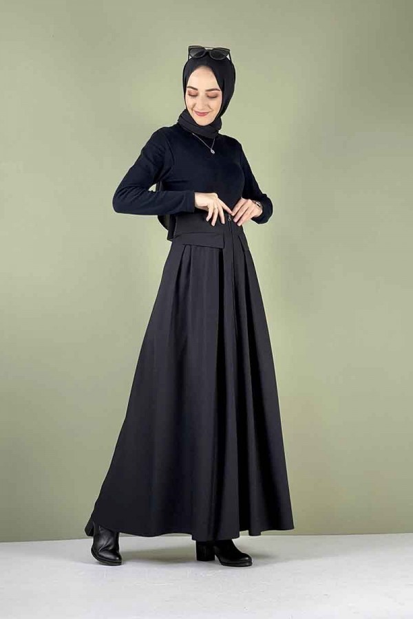 Moda Çizgi Etek