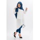 Moda Çizgi Desenli Tunik
