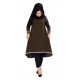 Moda Çizgi Desenli Tunik