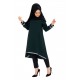 Moda Çizgi Desenli Tunik