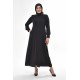 Payetli Ferace Siyah 2267