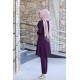 Pelerinli Takım Elbise mc0034 Mor