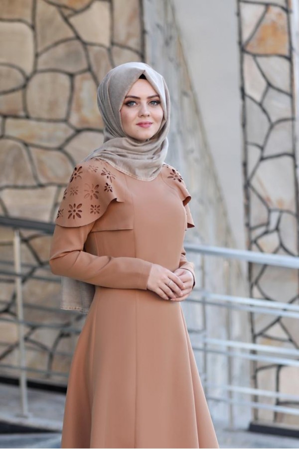 Pelerinli Takım Elbise mc0034 Taba