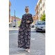 Moda Çizgi Tesettür Elbise