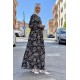 Moda Çizgi Tesettür Elbise