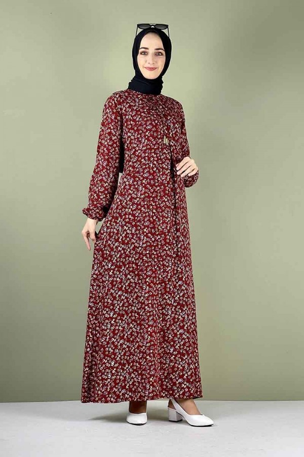 Moda Çizgi Tesettür Elbise