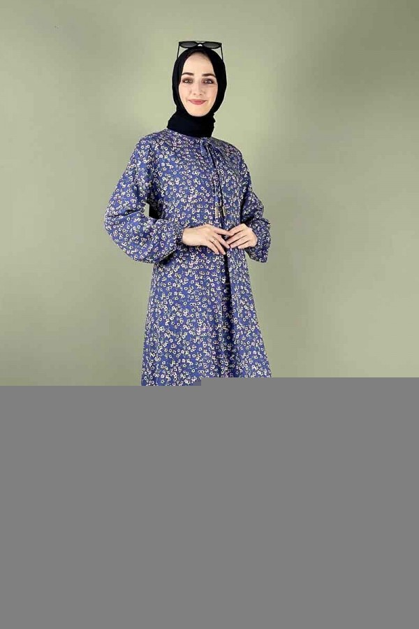 Moda Çizgi Tesettür Elbise