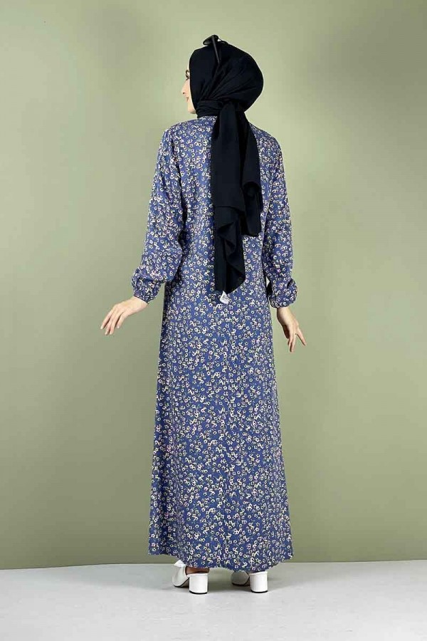 Moda Çizgi Tesettür Elbise
