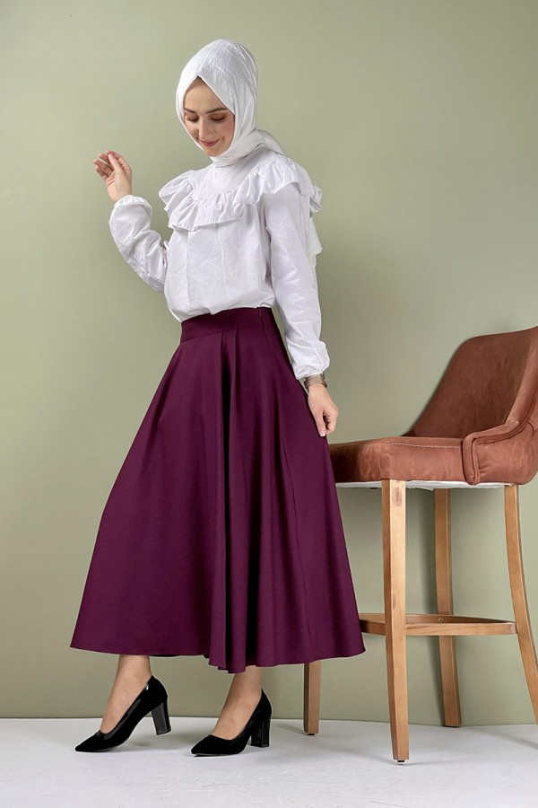 Moda Çizgi Etek