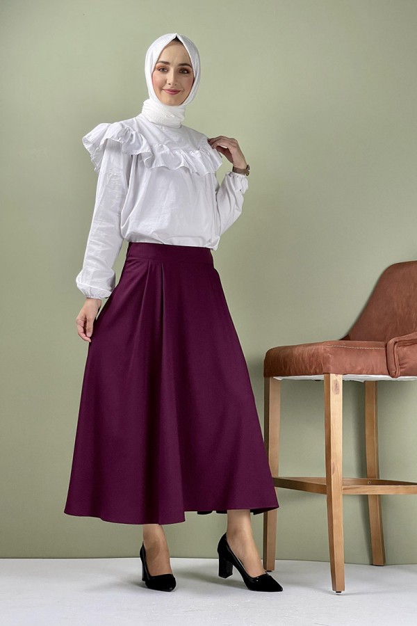 Moda Çizgi Etek
