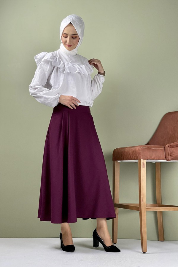 Moda Çizgi Etek