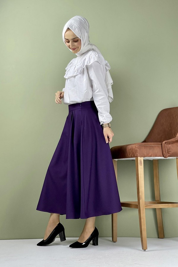 Moda Çizgi Etek