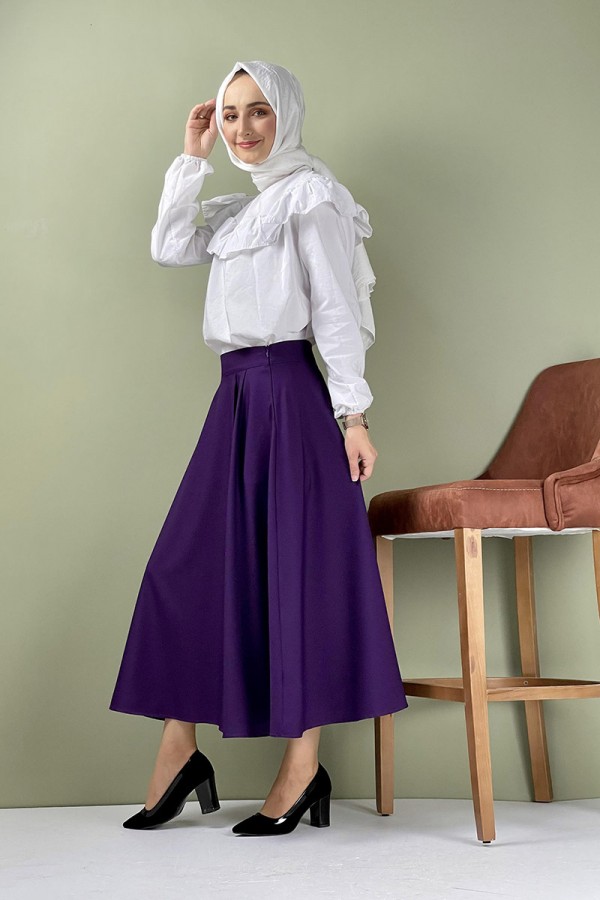 Moda Çizgi Etek