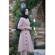 Pileli Takım Elbise MC0035 Pudra