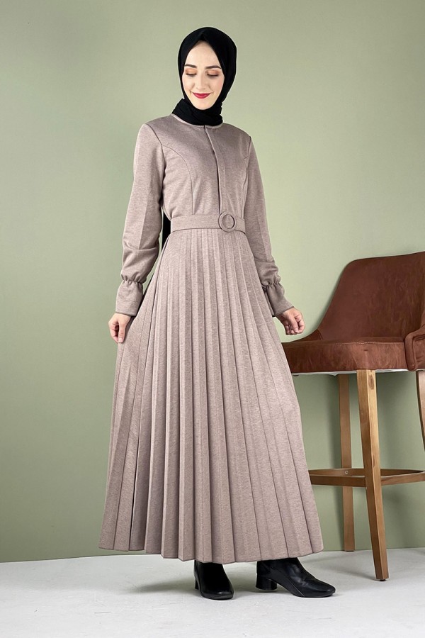 Moda Çizgi Tesettür Elbise