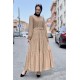 Moda Çizgi Tesettür Elbise