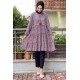 Moda Çizgi Desenli Tunik