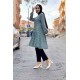 Moda Çizgi Desenli Tunik