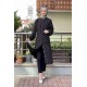 Moda Çizgi Desenli Tunik
