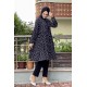 Moda Çizgi Desenli Tunik