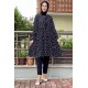 Moda Çizgi Desenli Tunik