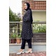 Moda Çizgi Desenli Tunik