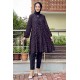 Moda Çizgi Desenli Tunik