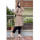 Moda Çizgi Desenli Tunik