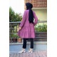Moda Çizgi Desenli Tunik