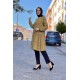 Moda Çizgi Desenli Tunik