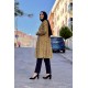 Moda Çizgi Desenli Tunik