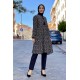 Moda Çizgi Desenli Tunik
