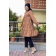 Moda Çizgi Desenli Tunik