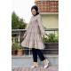 Moda Çizgi Desenli Tunik