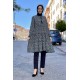 Moda Çizgi Desenli Tunik