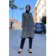 Moda Çizgi Desenli Tunik