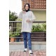 Moda Çizgi Desenli Tunik