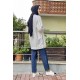Moda Çizgi Desenli Tunik