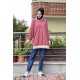 Moda Çizgi Desenli Tunik