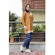Moda Çizgi Desenli Tunik